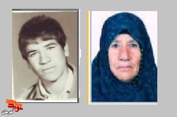 مادر شهید «احمد امینی» به فرزند شهیدش پیوست