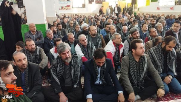 یادواره ۷۰ شهید رستم آباد از توابع شهرستان رودبار