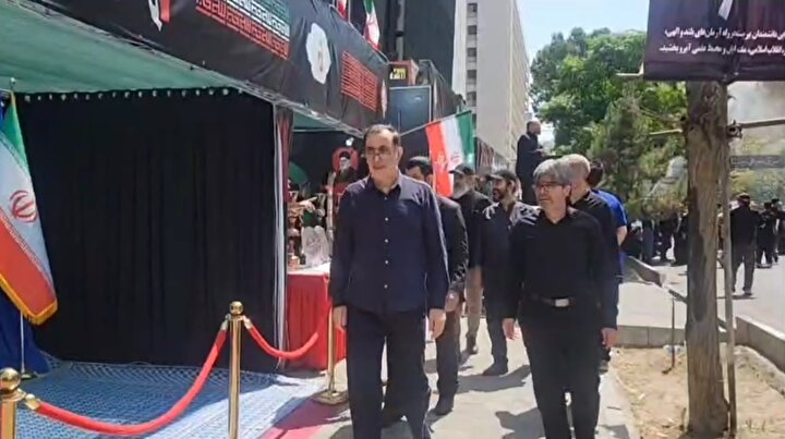 بازدید رئیس بنیاد شهید از مواکب بنیاد /تاکید بر خدمات رسانی شایسته در سراسر کشور  به زائران مراسم تشییع رهبر شهید
