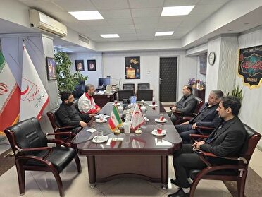 دیدار مدیرکل دفتر دانش‌پژوهان و تشکل‌های شاهد و ایثارگر با رئیس سازمان داوطلبان جمعیت هلال احمر