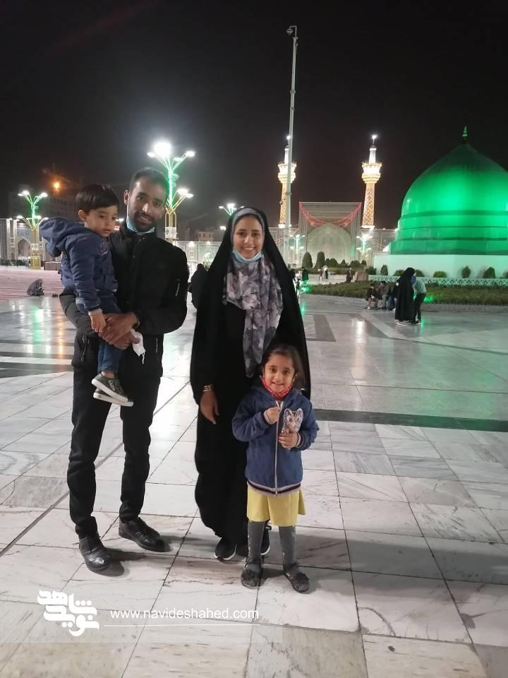 همسرم‌ رفت تا بچه‌ها را از مدرسه بیاورد؛ هر سه با هم شهید شدند