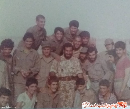 چند کیلومتری خرمشهر قبل از عملیات نهایی که به فتح خرمشهر منجر شد